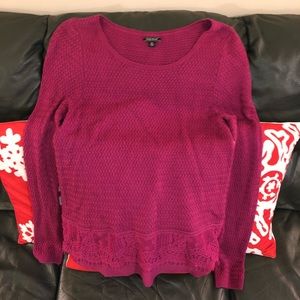 LUCKY BRAND Scoop Neck Sweater